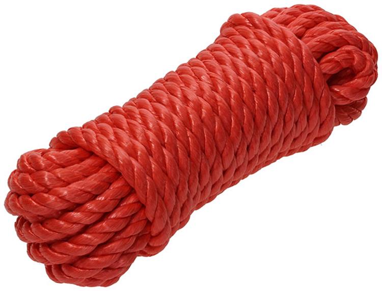 Afbeelding laden in galerijviewer, Mack 1014010 - pp gedraaid oranje streng 10mm 10m | 5 stuks