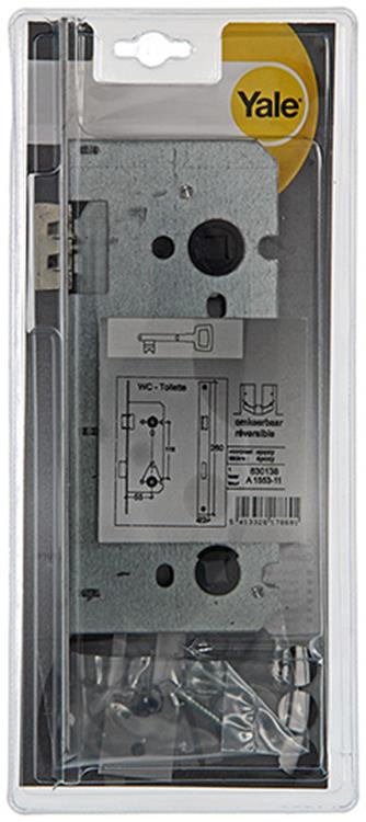 ギャラリービューアに画像をロードする, Yale 1019043 - 1 dubb.insteek wc-slot omkeerba1553 55mm | 3 stuks