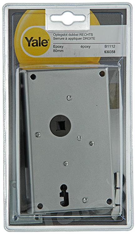 Afbeelding laden in galerijviewer, Yale 1019127 - oplegslot epoxy dubbel r b1112-00 80mm | 3 stuks
