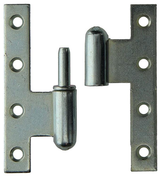 Afbeelding laden in galerijviewer, Yale 1019149 - 3 zware paumel.verz.rechte hoek links 110x80mm | 2 stuks