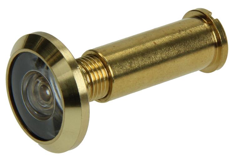 Afbeelding laden in galerijviewer, Yale 1019209 - deurspion 180° messing gepolijst ø12mm | 3 stuks