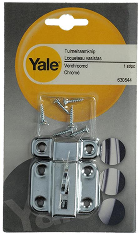 Afbeelding laden in galerijviewer, Yale 1019219 - 1 tuimelraamknip verchroomd | 5 stuks