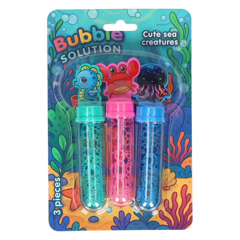 ギャラリービューアに画像をロードする, Johntoy zeedieren 3 bellenblaas 35 ml. op kaart.
