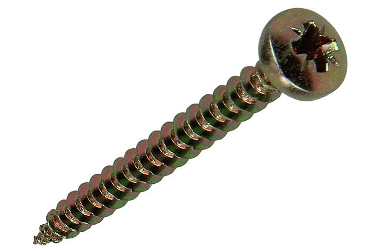 Afbeelding laden in galerijviewer, Mack 1017275 - spaanplaatschroef cylkop geelverz.15 st 4,0 x 40 mm | 10 stuks