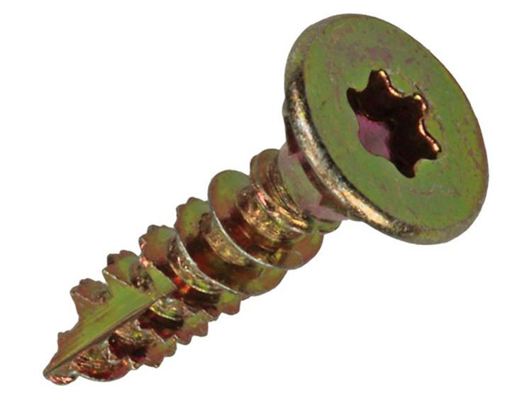 Afbeelding laden in galerijviewer, Mack 1017301 - spaanplschr.vzkop-zelfb. geelverz. 24 st 4,5 x 20 mm | 10 stuks