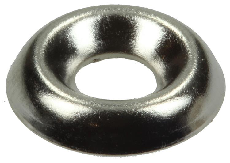 Afbeelding laden in galerijviewer, Mack 1017387 - kuipring vr houtschroef mess. vern. 12st 4,0 mm | 10 stuks
