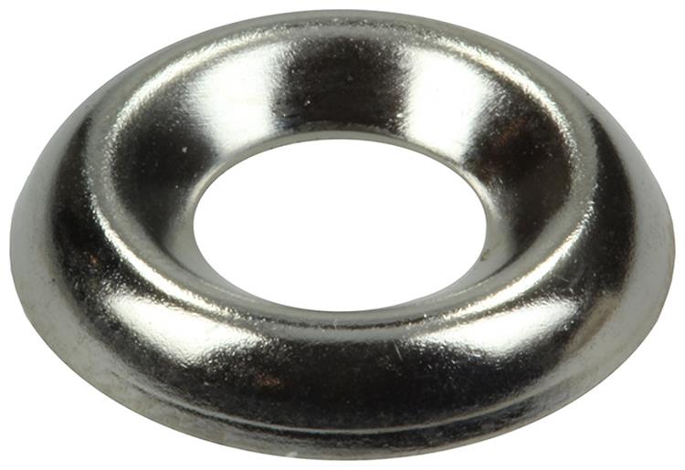 Afbeelding laden in galerijviewer, Mack 1017389 - kuipring vr houtschroef mess. vern. 8st 5,0 mm | 10 stuks