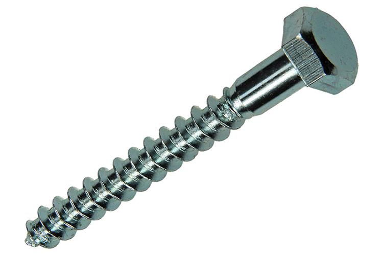 Afbeelding laden in galerijviewer, Mack 1017410 - houtdraadbout staal verzinkt 8 st 7 x 60 mm | 5 stuks