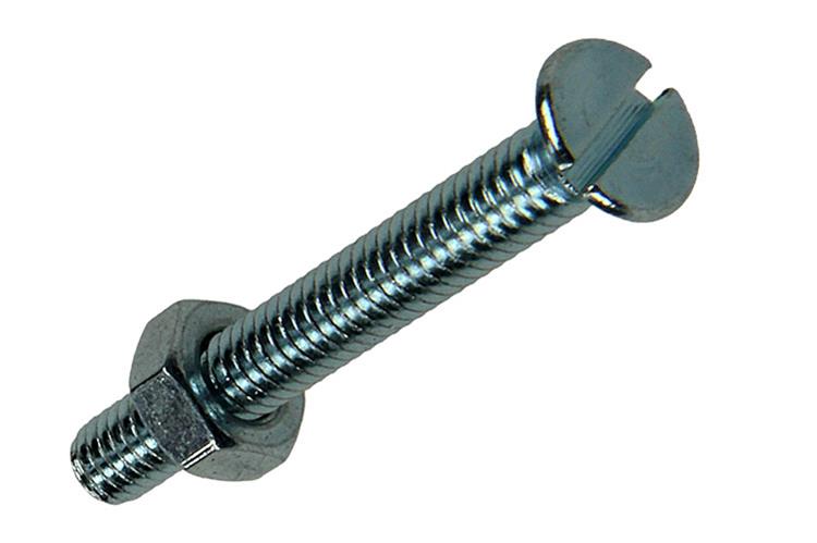 Afbeelding laden in galerijviewer, Mack 1017494 - metaalschroef verz. kop + moer verz. 14st m4 x 30 mm | 10 stuks