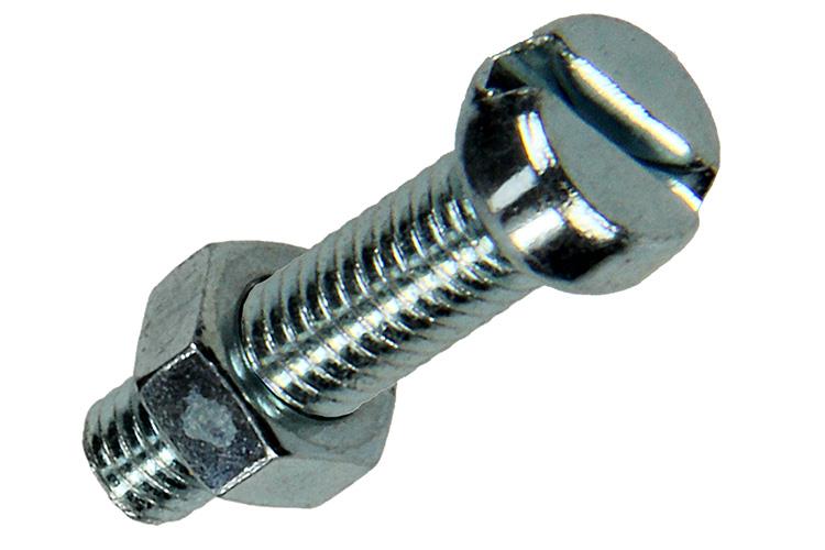 Afbeelding laden in galerijviewer, Mack 1017524 - metaalschroef cyl. kop + moer verz. 15 st m5 x 20 mm | 10 stuks