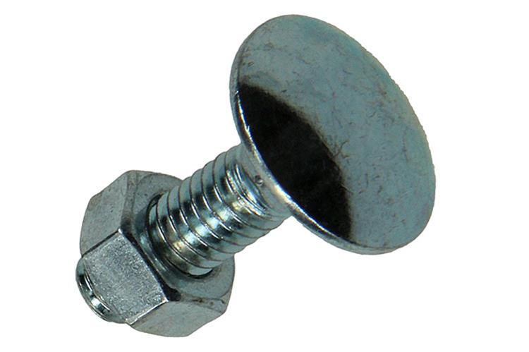 Afbeelding laden in galerijviewer, Mack 1017566 - houtbout + moer staal verzinkt10 st m6 x 20 mm | 5 stuks