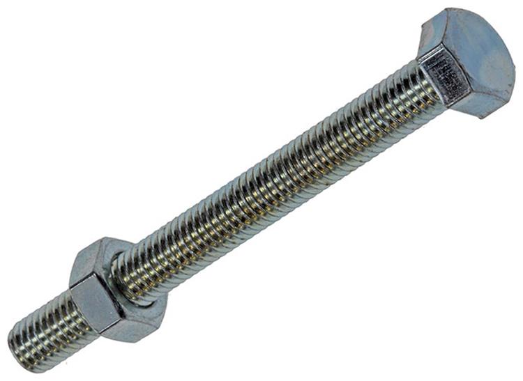 Afbeelding laden in galerijviewer, Mack 1017603 - tapbout + moer staal verzinkt 8 st m5 x 50 mm | 10 stuks