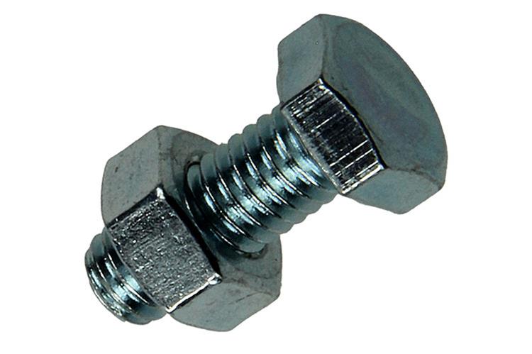 Afbeelding laden in galerijviewer, Mack 1017604 - tapbout + moer staal verzinkt 15 st m6 x 16 mm | 10 stuks