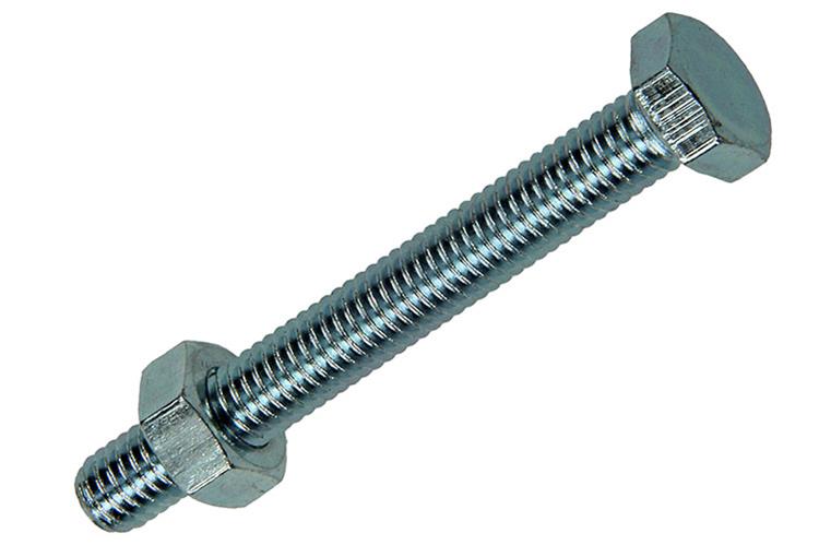 Afbeelding laden in galerijviewer, Mack 1017609 - tapbout + moer staal verzinkt 8 st m6 x 50 mm | 5 stuks