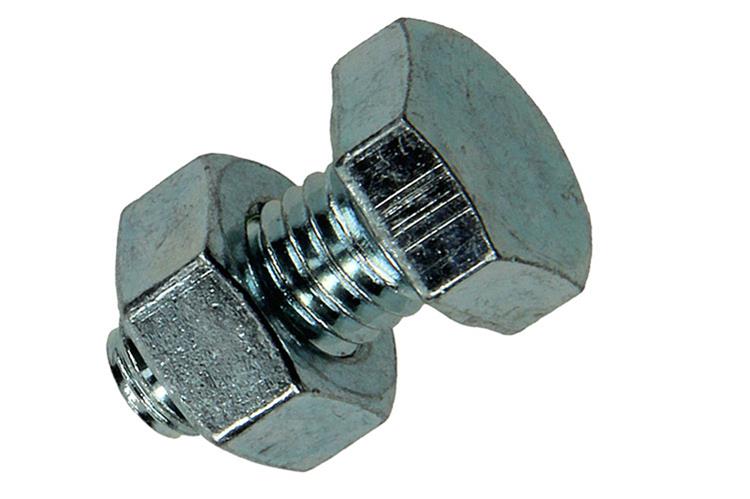Afbeelding laden in galerijviewer, Mack 1017611 - tapbout + moer staal verzinkt 8 st m8 x 16 mm | 10 stuks