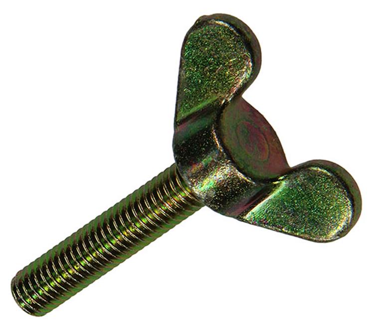 Afbeelding laden in galerijviewer, Mack 1017702 - vleugelschroef geelverzinkt 3 st m6 x 30 mm | 10 stuks