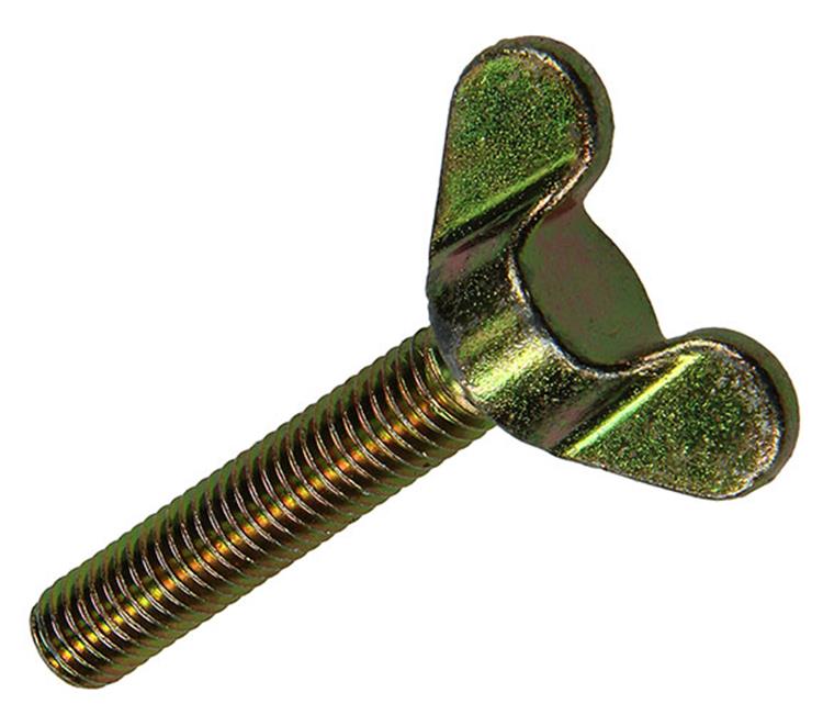 Afbeelding laden in galerijviewer, Mack 1017703 - vleugelschroef geelverzinkt 2 st m8 x 40 mm | 10 stuks