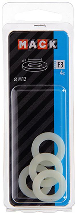 Afbeelding laden in galerijviewer, Mack 1017734 - sluitring nylon 4 st m12 | 10 stuks