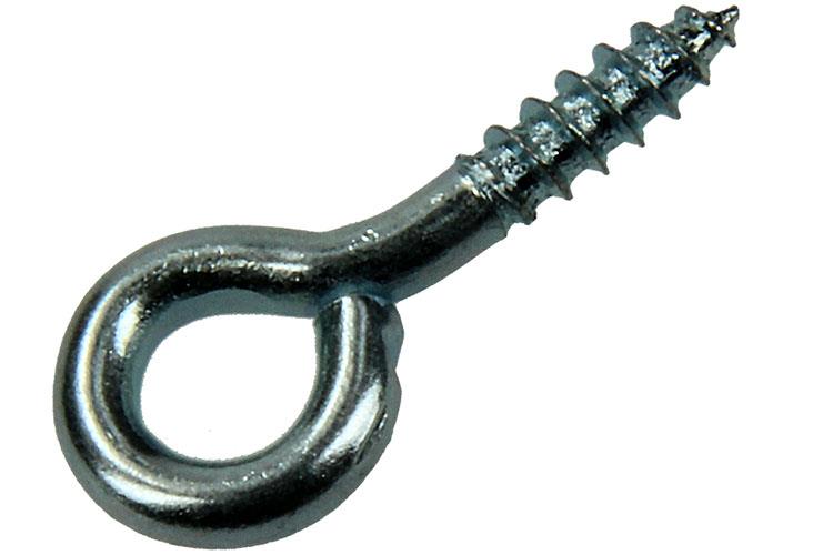 Afbeelding laden in galerijviewer, Mack 1017769 - schroefoog staal verzinkt 18st 2,5 x 12 mm | 10 stuks