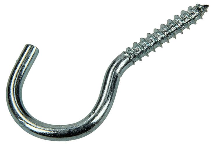 Afbeelding laden in galerijviewer, Mack 1017802 - schroefhaak staal verzinkt 4st 5,0 x 40 mm | 5 stuks