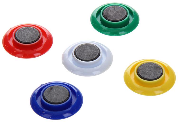 Afbeelding laden in galerijviewer, Mack 1017873 - bordmagneet kunststof assortiment 5 st 30 mm | 10 stuks