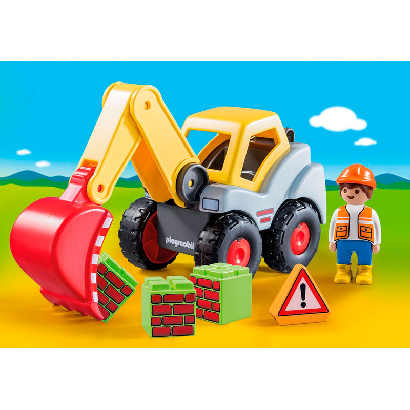Load image into Gallery viewer, Playmobil 1.2.3. Graaflader 70125
