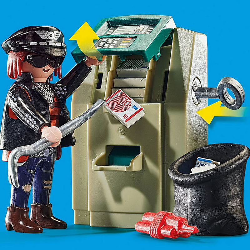 Chargez l'image dans la visionneuse de la galerie, Playmobil city action politiemotor achtervolging van de geldrover - 70572
