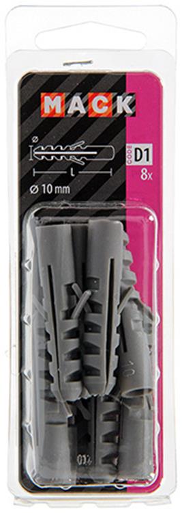 Afbeelding laden in galerijviewer, Mack 1017883 - plug polyethyleen 8 st 10 mm | 5 stuks