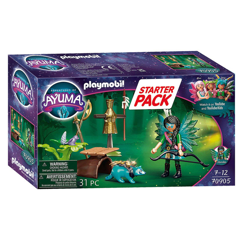 Load image into Gallery viewer, Playmobil ayuma starterset knight fairy met wasbeer - 70905
