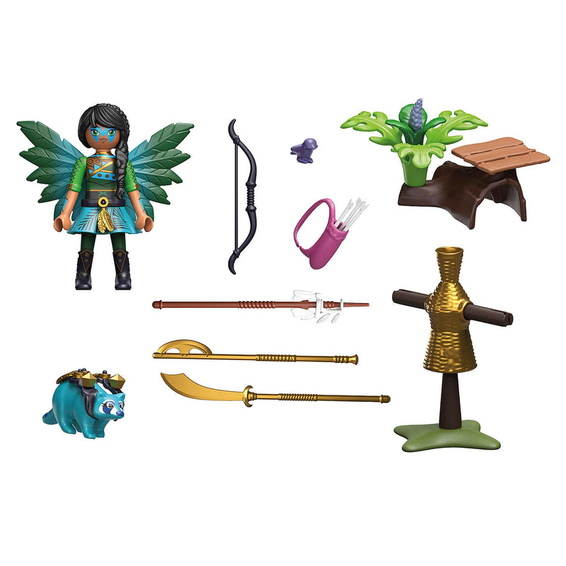 Load image into Gallery viewer, Playmobil ayuma starterset knight fairy met wasbeer - 70905