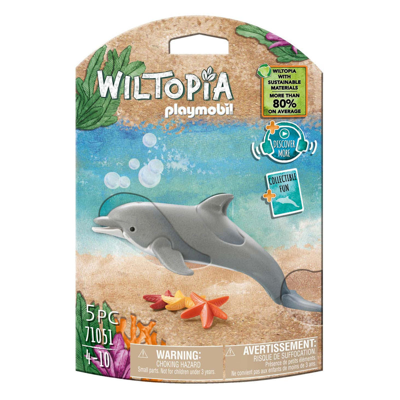 Load image into Gallery viewer, Playmobil Wiltopia Dolfijn 71051