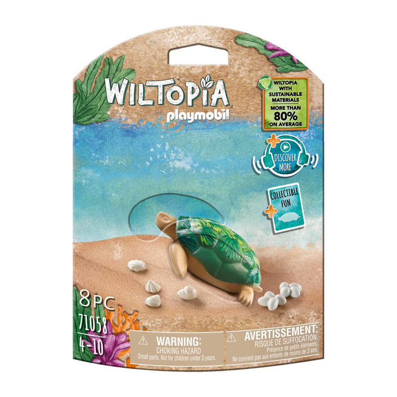 Load image into Gallery viewer, Playmobil Wiltopia Reuzenschildpad 71058