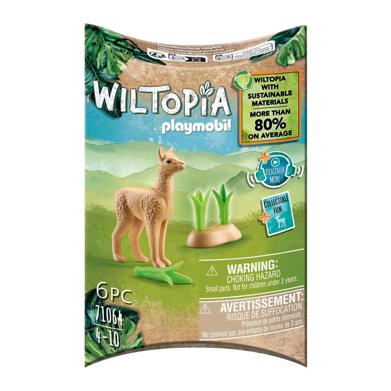 Load image into Gallery viewer, Playmobil Wiltopia Baby Alpaca 71064
