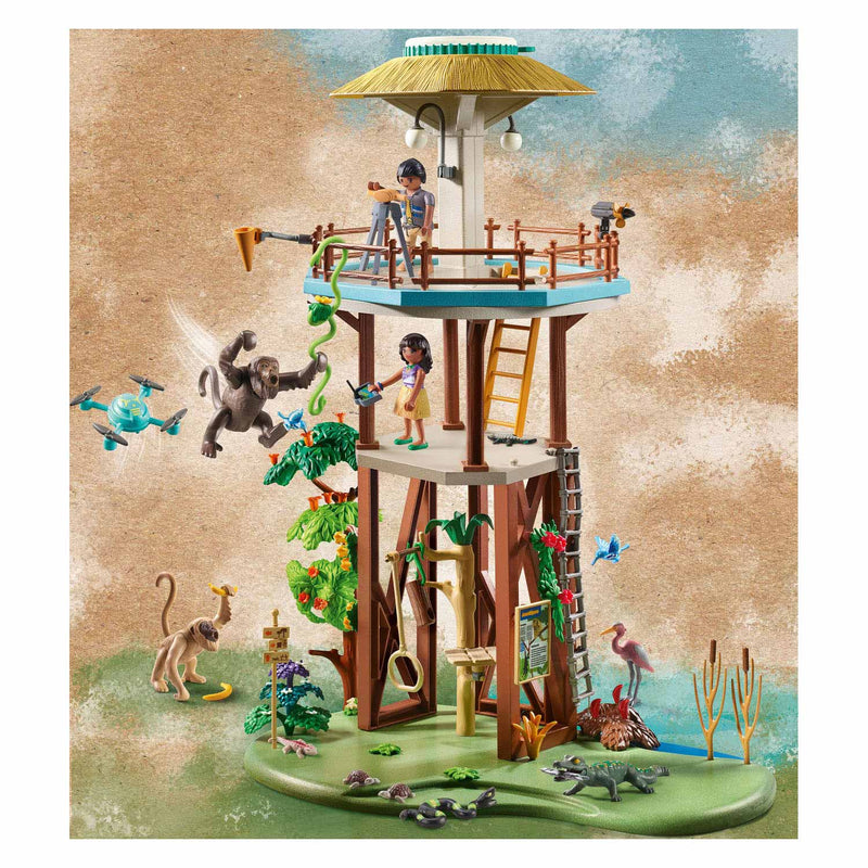 Load image into Gallery viewer, Playmobil wiltopia onderzoeksstation met kompas - 71008