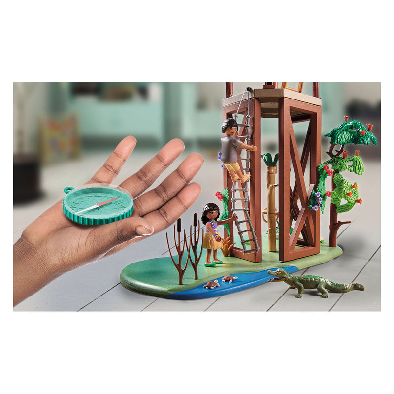 Afbeelding laden in galerijviewer, Playmobil wiltopia onderzoeksstation met kompas - 71008