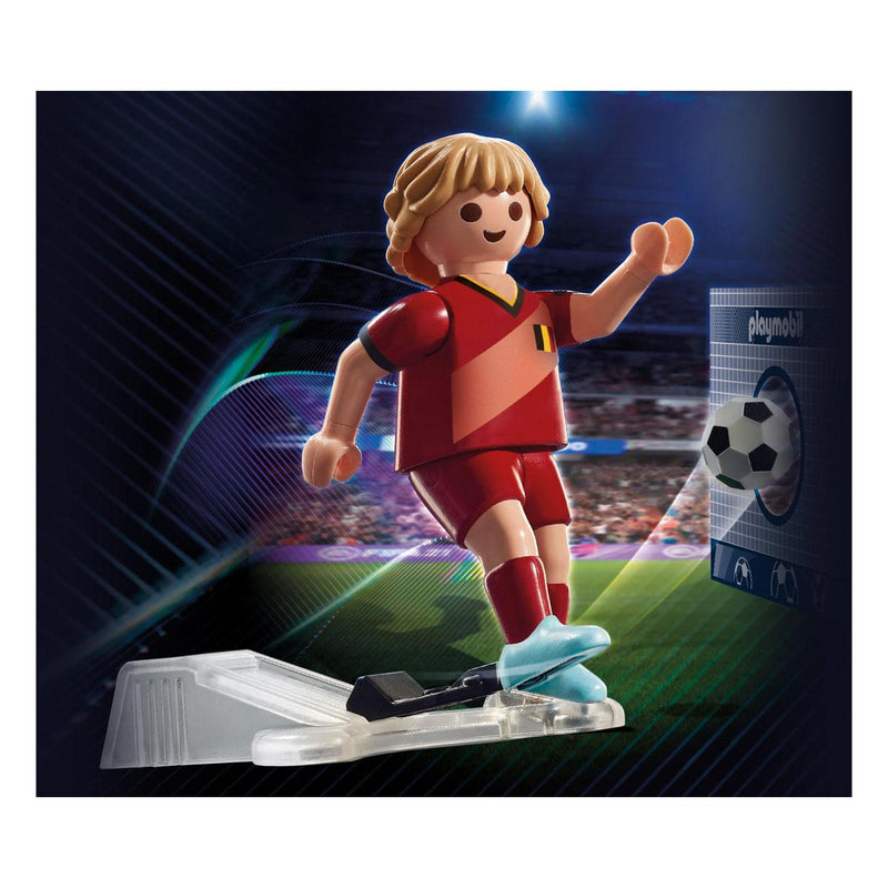 Load image into Gallery viewer, Playmobil sports action voetballer belgië - 71128
