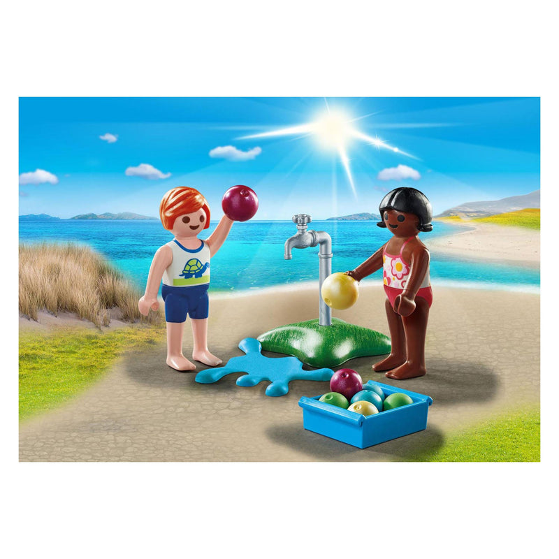 Load image into Gallery viewer, Playmobil Special Plus Kinderen met waterballonnen 71166