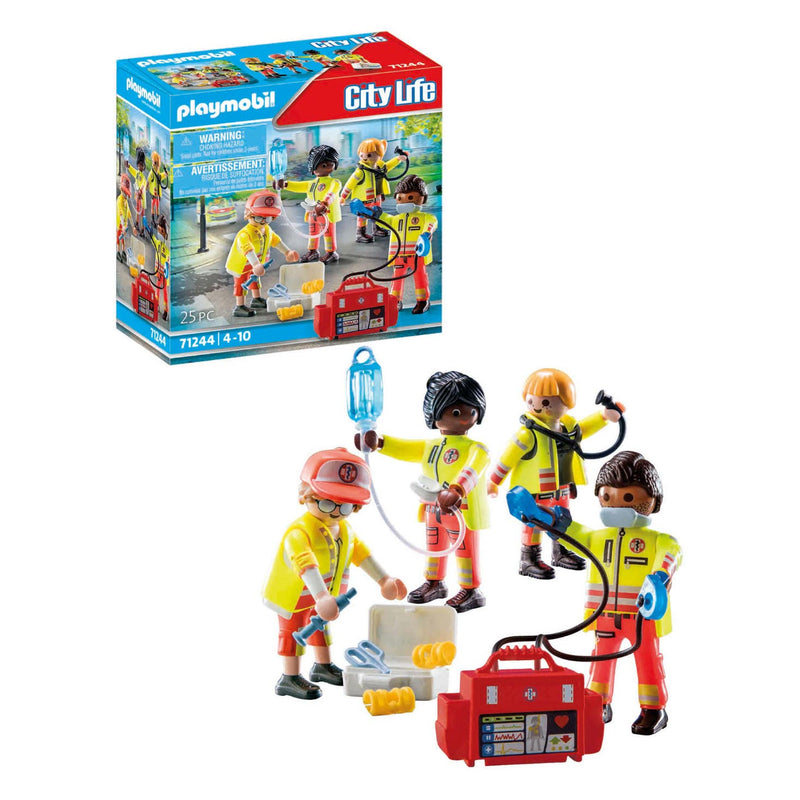 Chargez l'image dans la visionneuse de la galerie, Playmobil city life reddingsteam - 71244