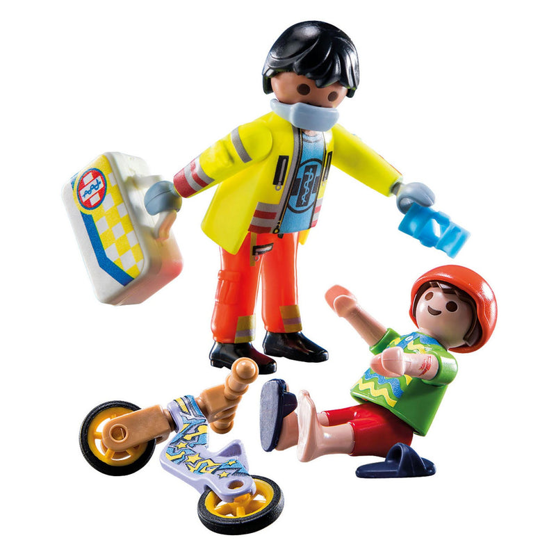 Load image into Gallery viewer, Playmobil City Life Verpleegkundige met patient 71245