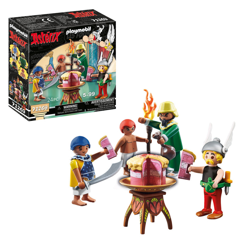 Load image into Gallery viewer, PLAYMOBIL Asterix De vergiftigde Taart van Plurkis 71269