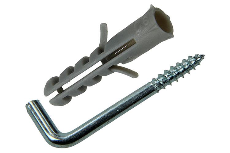 Afbeelding laden in galerijviewer, Mack 1017900 - plug + schroefduim polyeth 8 st 6mm 4x40mm | 5 stuks