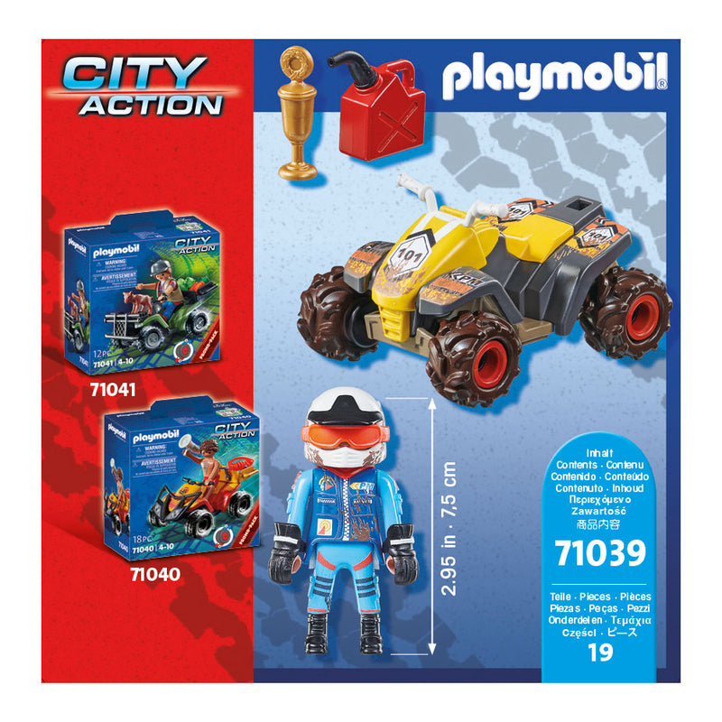 Load image into Gallery viewer, Playmobil City Action Off road Quad 71039