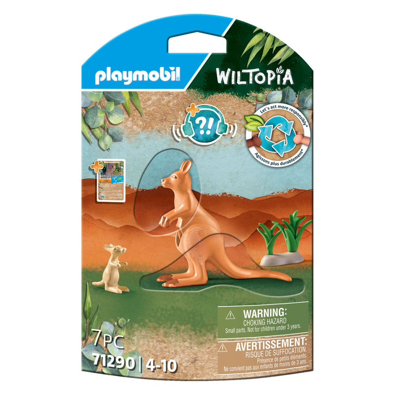 Load image into Gallery viewer, Playmobil Wiltopia Kangoeroe met Welp 71290