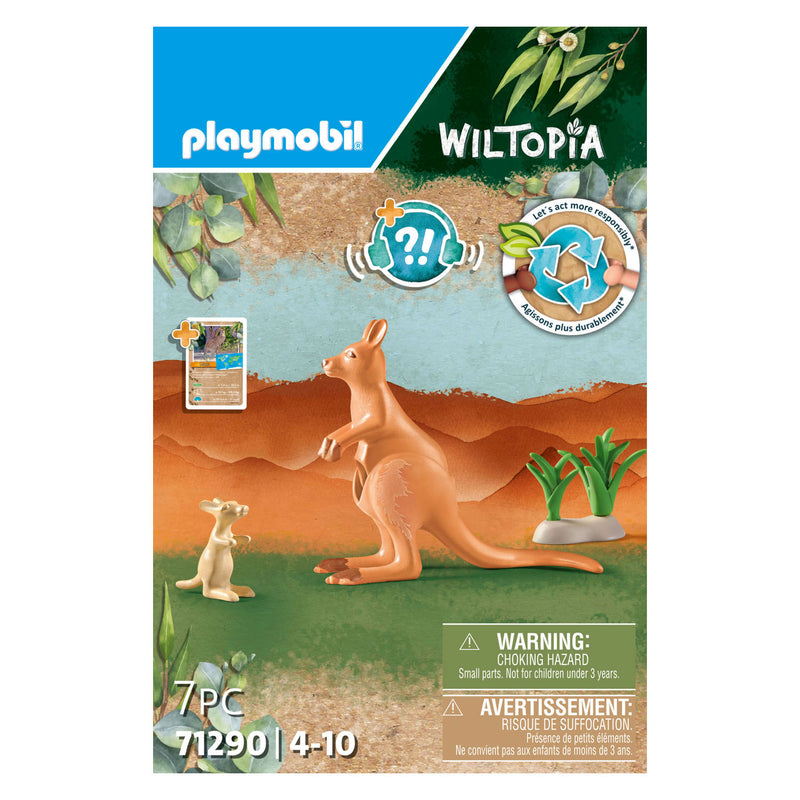 Load image into Gallery viewer, Playmobil Wiltopia Kangoeroe met Welp 71290