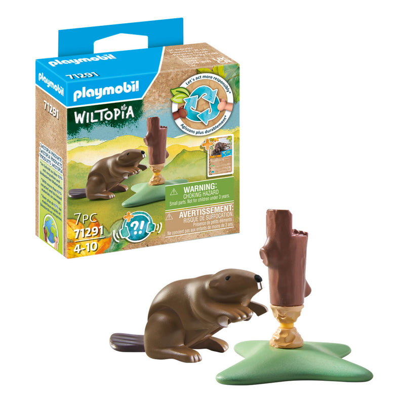 Load image into Gallery viewer, Playmobil Wiltopia Bever 71291