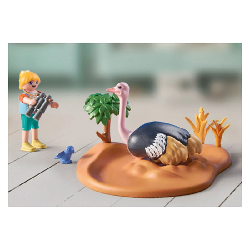 Load image into Gallery viewer, Playmobil Wiltopia Op Bezoek bij Papa Struisvogel 71296