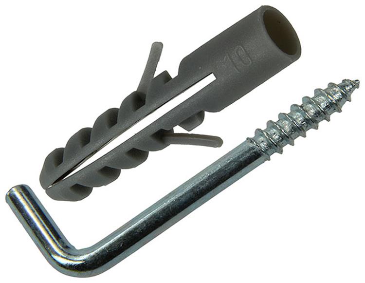 Afbeelding laden in galerijviewer, Mack 1017902 - plug + schroefduim polyeth 4 st 10mm 6x60mm | 5 stuks