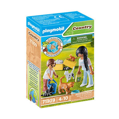 Load image into Gallery viewer, Playmobil Country Kattenfamilie 71309