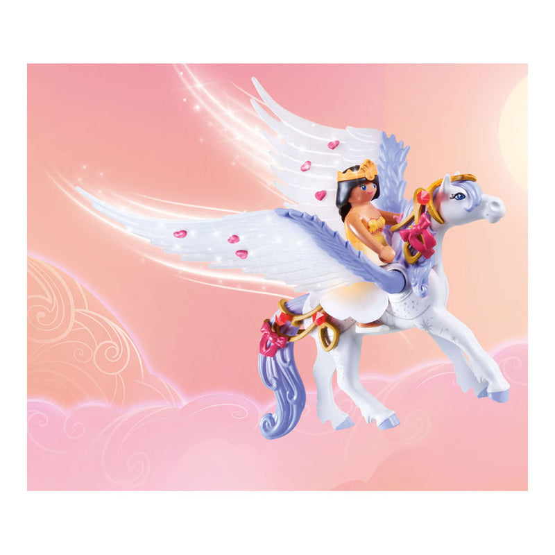 ギャラリービューアに画像をロードする, Playmobil princess magic pegasus met regenboog - 71361
