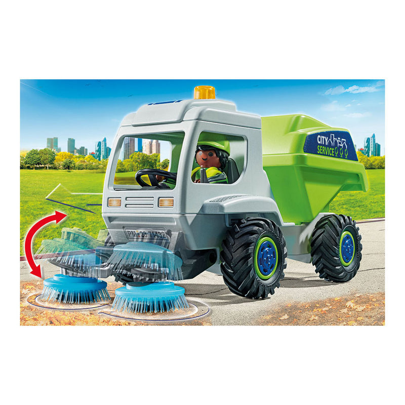 Load image into Gallery viewer, Playmobil City Action Straatveger 71432
